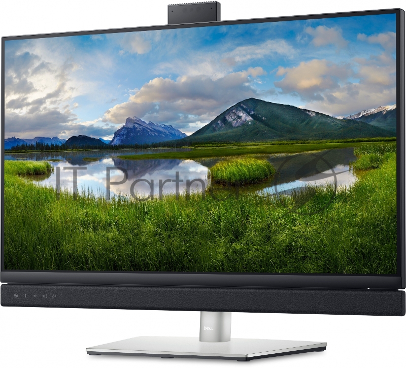 МОНИТОР 27 DELL C2722DE Black-Silver с поворотом экрана (IPS, 2560x1440, 5 ms, 178°/178°, 350 cd/m, 1000:1, +HDMI 1.4)