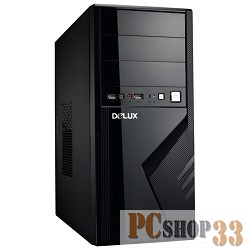 Корпус MidiTower DELUX DLC-MV875 550W (черный) ATX 2.03 {air duct, tac 1.1}