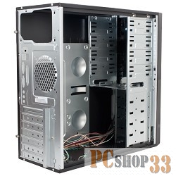 Корпус MidiTower DELUX DLC-MV875 550W (черный) ATX 2.03 {air duct, tac 1.1}