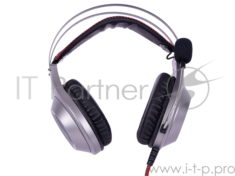 Наушники Defender Inferno металлик, провод 2 м