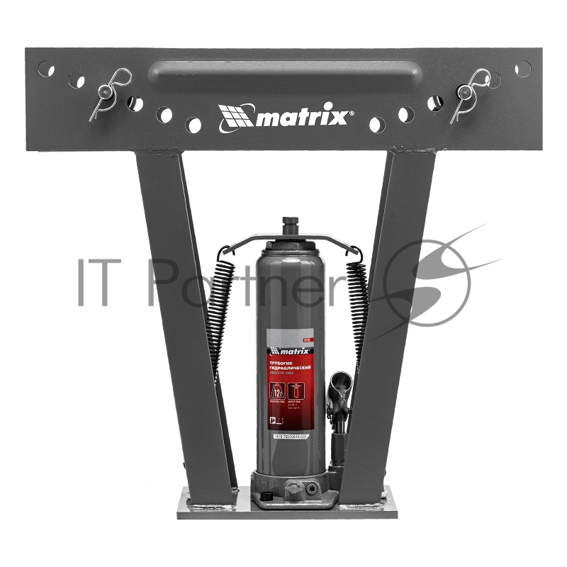 Трубогиб MATRIX 181335 гидравлический 1/2–2 12 т в комплекте с башмаками