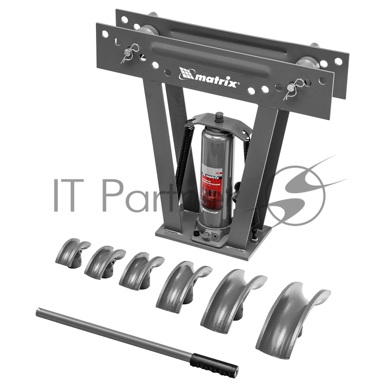 Трубогиб MATRIX 181335 гидравлический 1/2–2 12 т в комплекте с башмаками