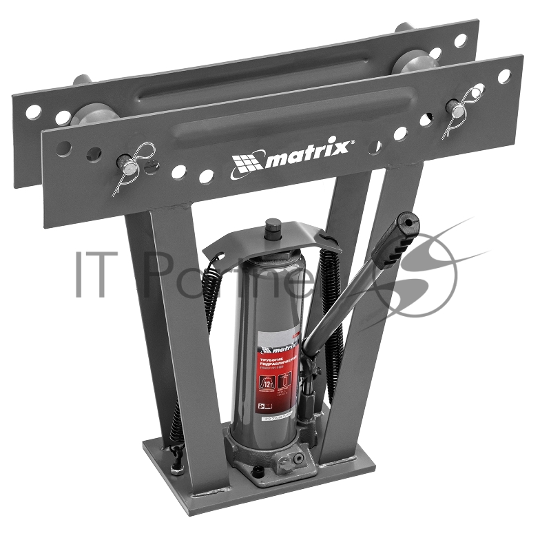 Трубогиб MATRIX 181335 гидравлический 1/2–2 12 т в комплекте с башмаками
