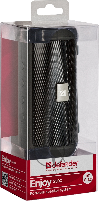Колонки Defender Enjoy S500 Bluetooth, 6Вт, FM/microSD/USB