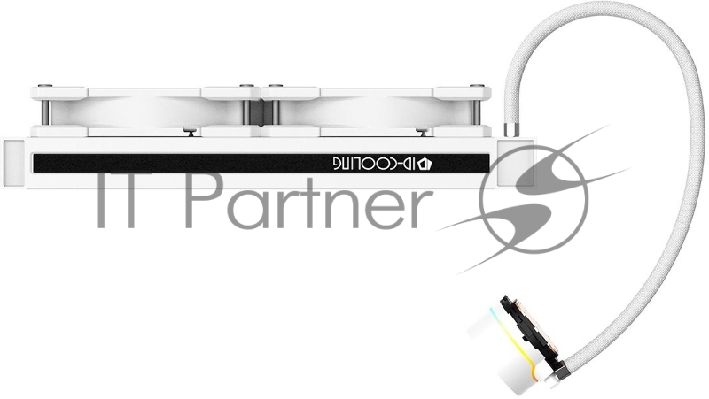 Комплект водяного охлаждения ID-Cooling ZOOMFLOW_240XT_SNOW (универсальный, 250W, 18.0–26.4 dB, 700-1500 rpm, 2x120мм, п