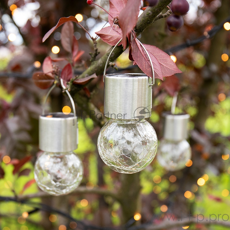 Садовый светильник на солнечной батарее, подвесной (SLR-WB-80) LAMPER