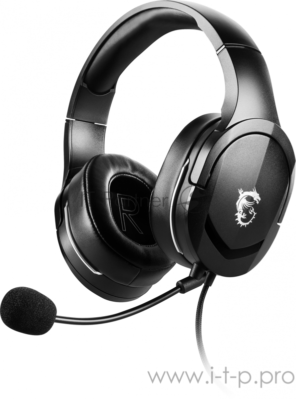 Наушники с микрофоном MSI IMMERSE GH20 черный (S37-2101060-SV)