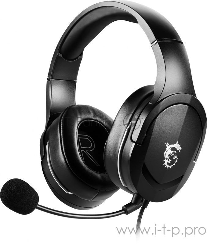 Наушники с микрофоном MSI IMMERSE GH20 черный (S37-2101060-SV)