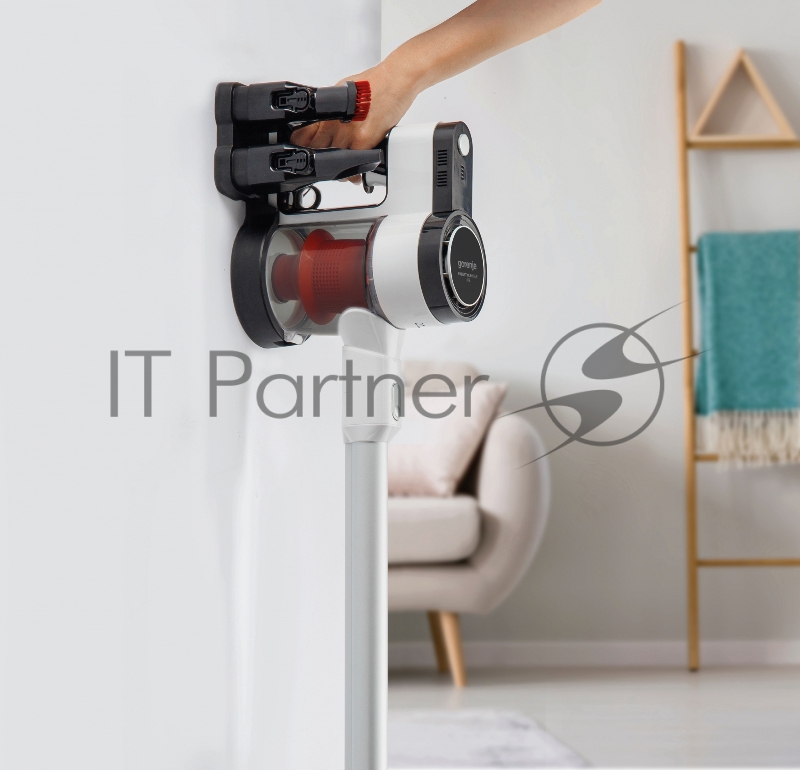 Пылесос ручной Gorenje SVC216FMLW 135Вт белый/черный