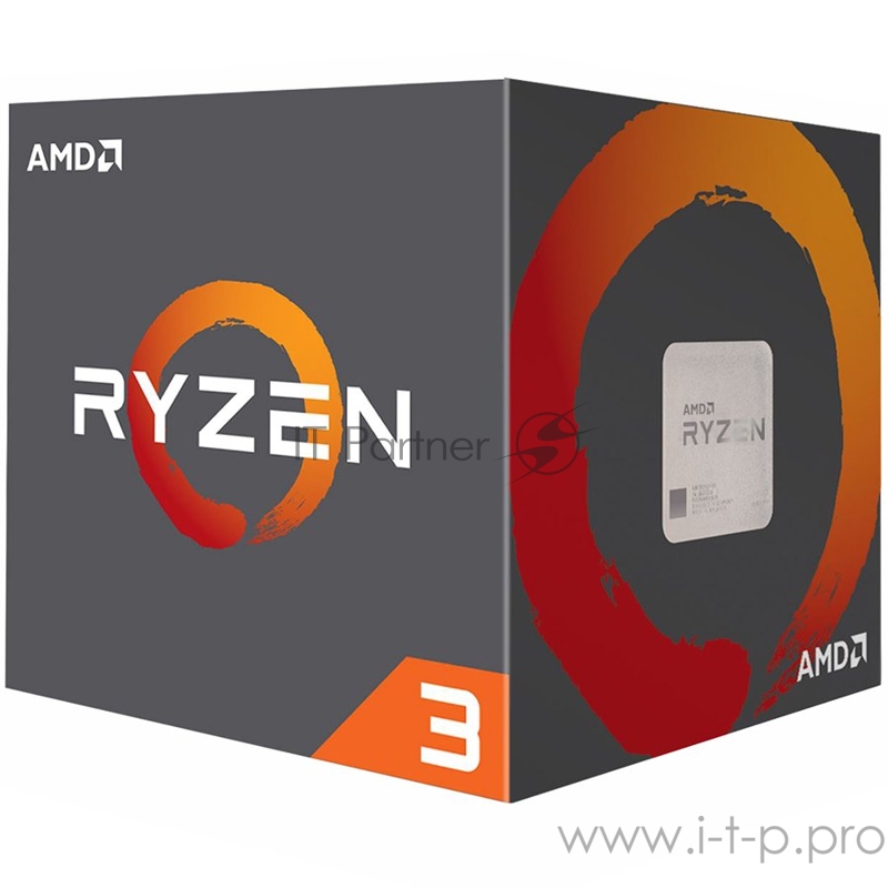 AMD CPU Desktop Ryzen 3 4C/4T 1200 (3.1/3.4GHz Boost,10MB,65W,AM4) box, with Wraith Stealth cooler