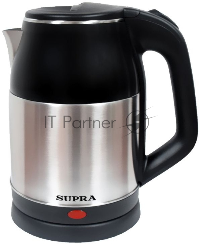 Чайник SUPRA KES-1844S 1,8 л. Мощность 1500Вт.Корпус из нержавеющей стали. Возможность вращения чайника на 360°. Автоматическое отключение при закипании воды. Отключение при недостаточном количестве воды. Индикатор вкл/выкл. Цвет: черный/серебристый