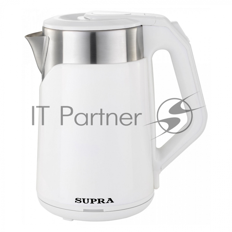 Чайник SUPRA KES-1897 Емкость 1,8л.Мощность 1500Вт. Корпус из термостойкого пластика.Внутренняя колба из нержавеющей стали Возможность вращения чайника на 360°. Автоматическое отключение при закипании воды. Отключение при недостаточном количестве во