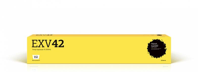 Расходные материалы T2 C-EXV42 Картридж TC-CEXV42 для Canon imageRUNNER 2202/2202N (10200стр.)