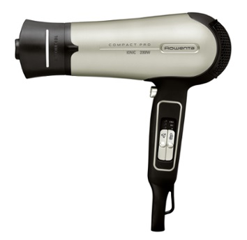 Фен Rowenta CV4741 2200Вт черный/серый