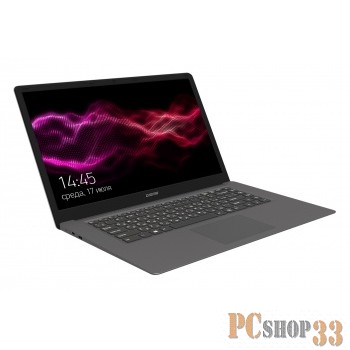 Ноутбук Digma EVE 15 C407 Celeron N3350/4Gb/SSD128Gb/Intel HD Graphics 500/15.6/IPS/FHD (1920x1080)/Windows 10 Home Single Language 64/dk.grey/WiFi/BT/Cam/5000mAh