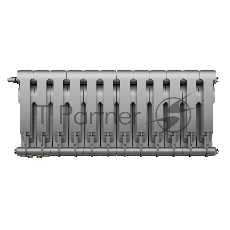 Радиатор Royal Thermo BiLiner 350 /Silver Satin - 12 секц.