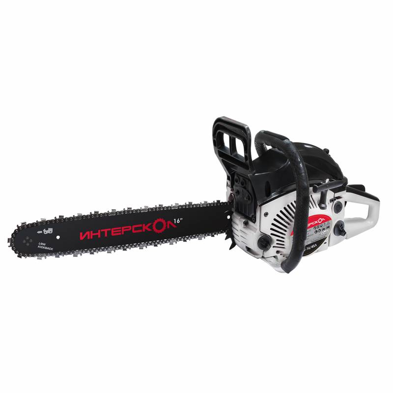 Бензопила ИНТЕРСКОЛ ПЦБ-16/45Л пила цепная бензиномоторная 443.01.0.00