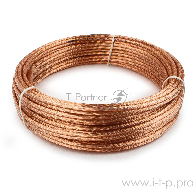 Кабель Акустический кабель Cablexpert CC-TC2x2,5-10M, прозрачный, 10 м, бухта