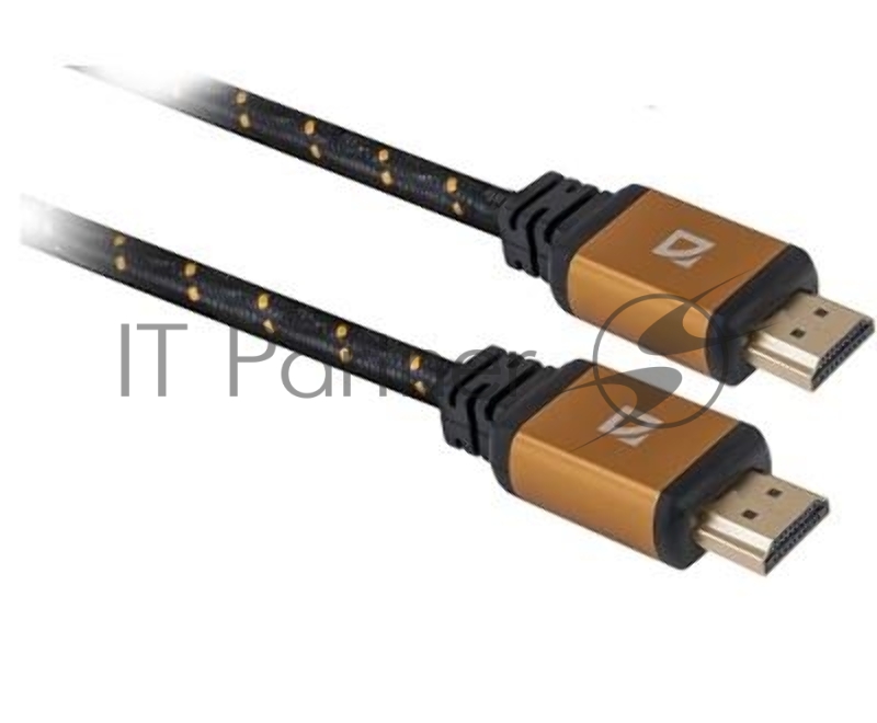 Кабель Defender HDMI-HDMI PROFESSIONAL зол.контакты HDMI-10PRO, 3м (87434)