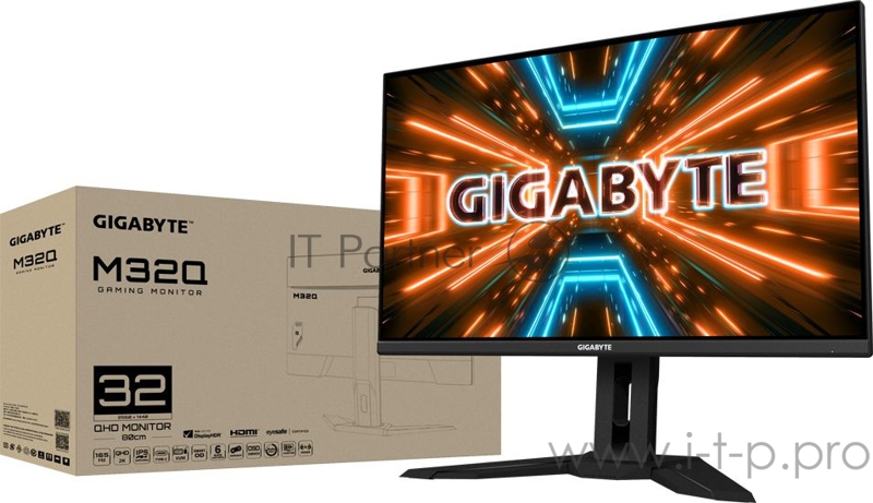 Монитор Gigabyte 31.5 M32Q IPS 2560x1440 170Hz FreeSync 350cd/m2 16:9