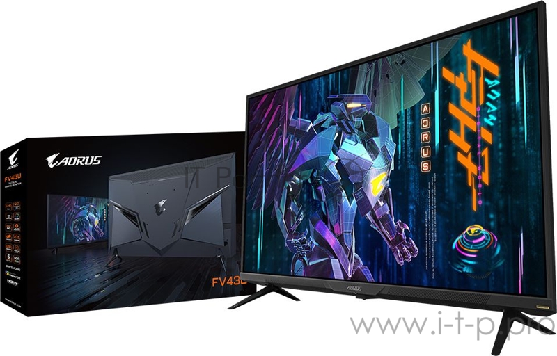 Монитор Gigabyte 43 Aorus FV43U черный VA 1ms 16:9 HDMI M/M матовая 1000:1 1000cd 178гр/178гр 3840x2160 D-Sub DisplayPort Ultra HD USB 7.9кг