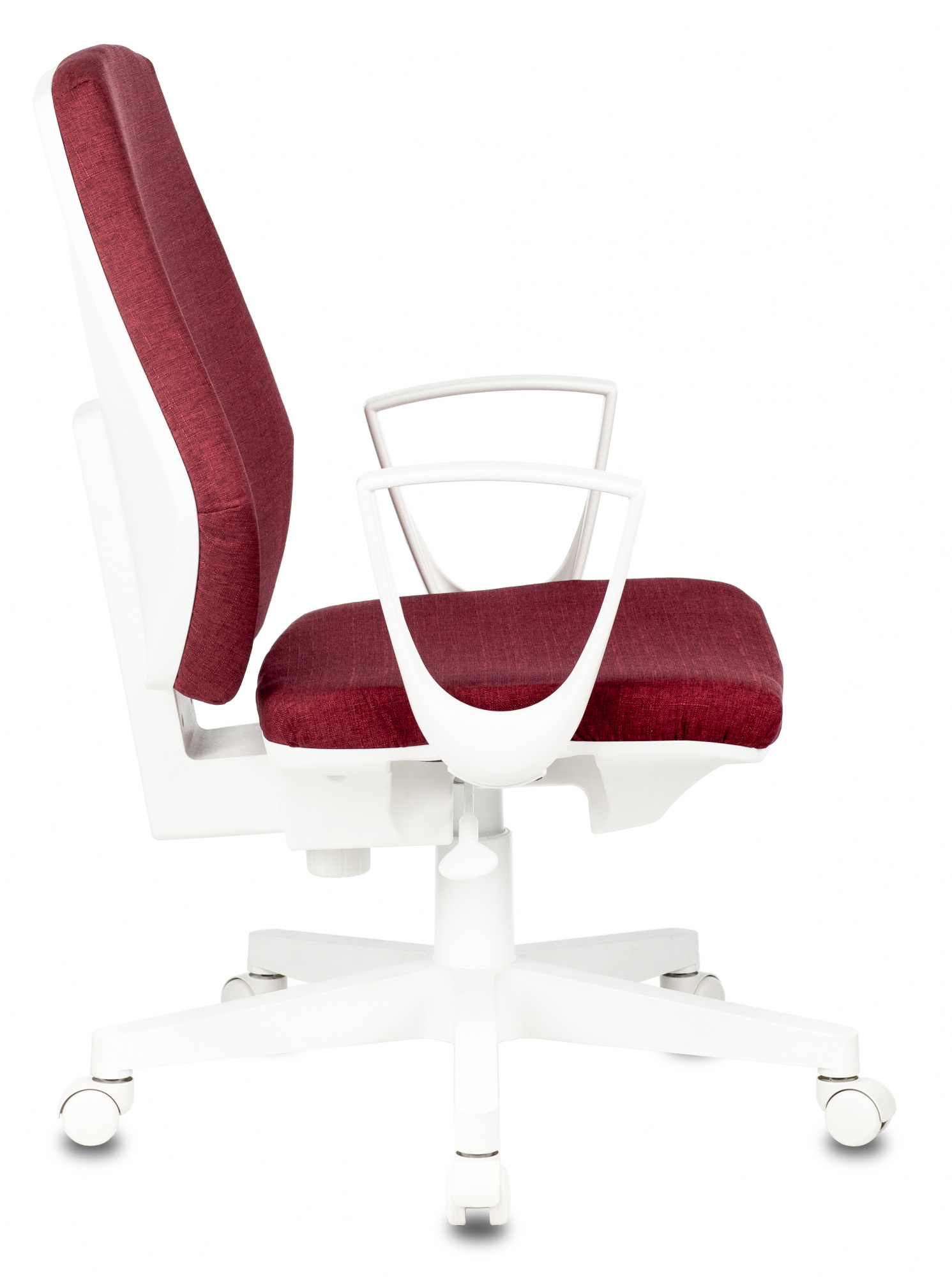 Кресло Бюрократ CH-W545/RED красный (пластик белый)