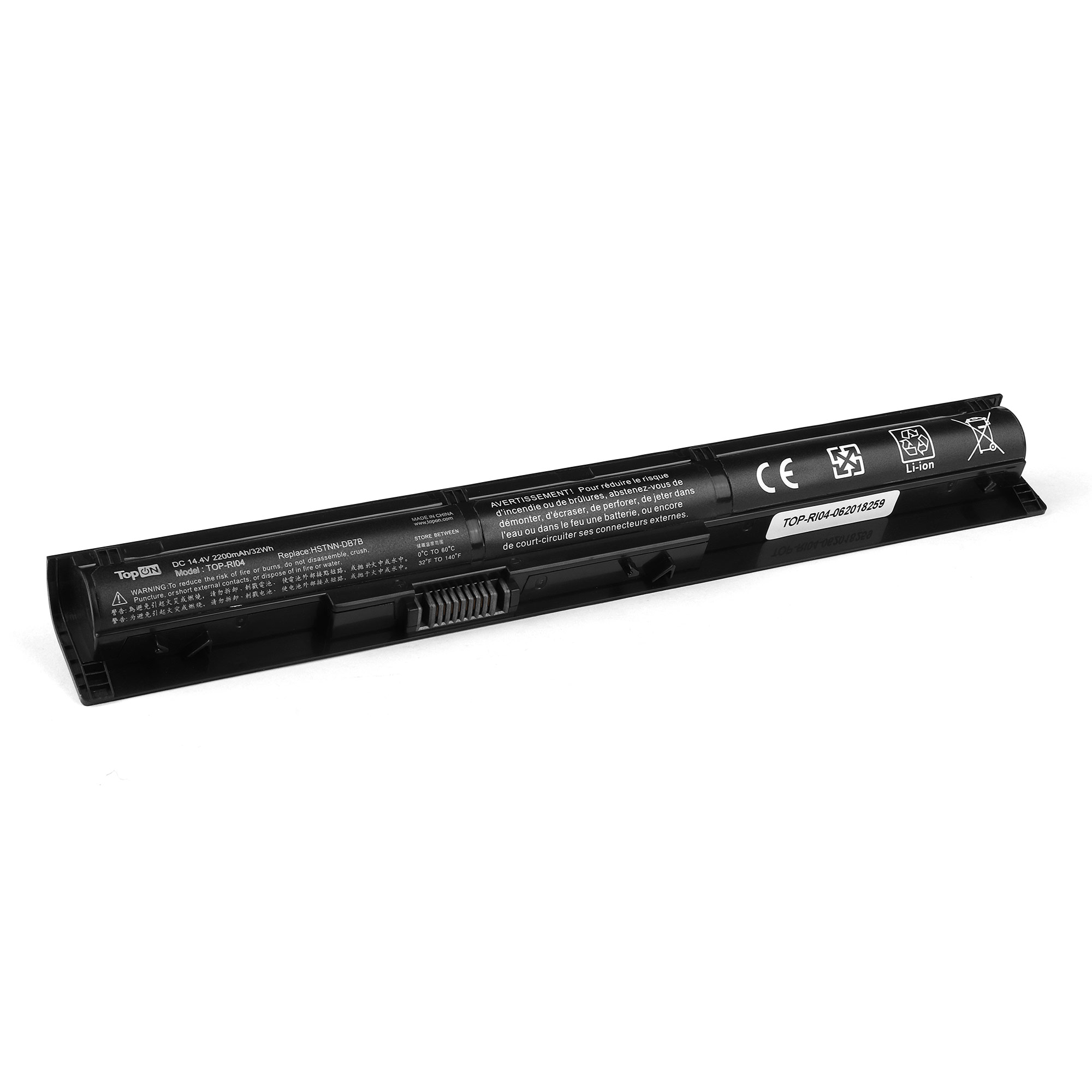 Аккумулятор для ноутбука HP ProBook 450 G3, 455 G3, 470 G3, Envy 15 Series. 14.4V 2200mAh 32Wh. HSTNN-Q97C, P3G15AA, RI04, RI04XL, RI06XL.