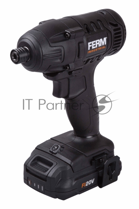 Дрель FERM Гайковерт уд. акк FERM CDM1142P, 20В, 150Нм, 2,0 Ач, 2 акк., Li-ion, кейс.