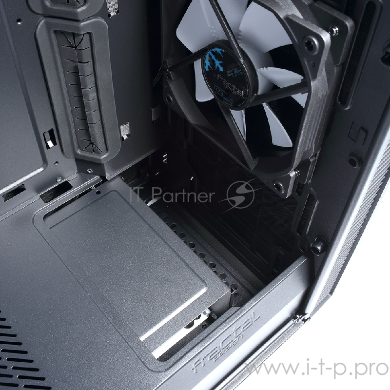 Корпус Minitower Fractal Design Define Mini C FD-CA-DEF-MINI-C-BK, mATX, черный (без БП)