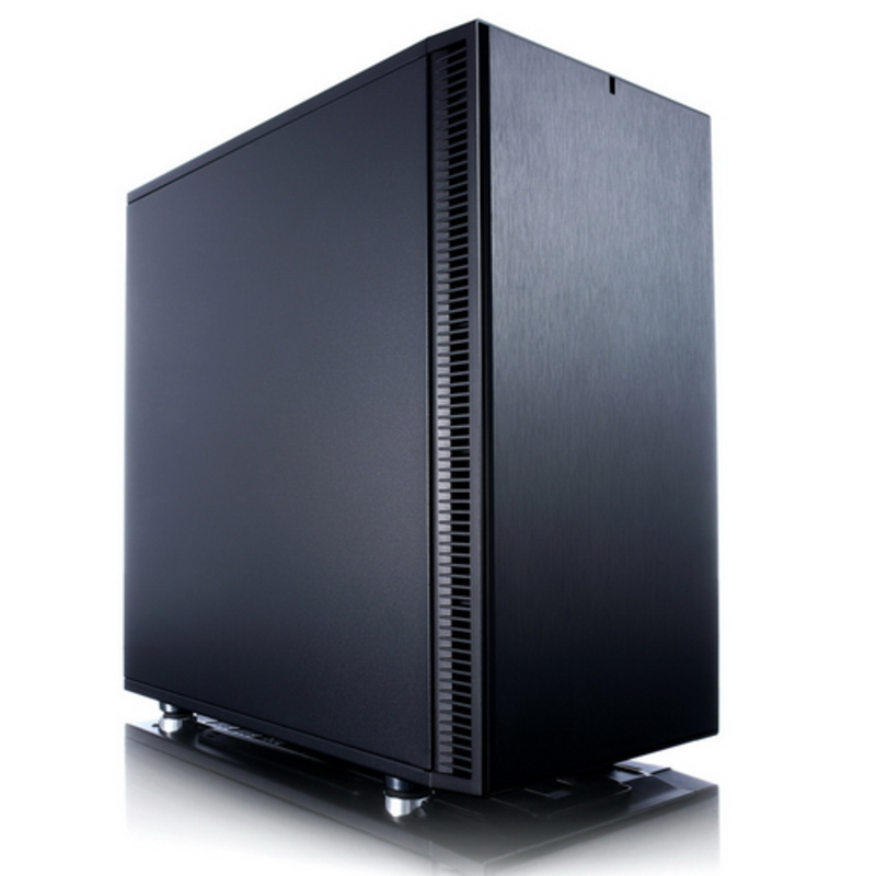 Корпус Minitower Fractal Design Define Mini C FD-CA-DEF-MINI-C-BK, mATX, черный (без БП)
