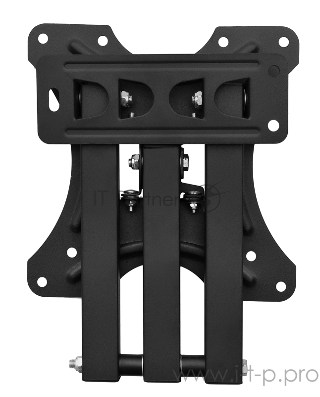 Кронштейн для телевизора Buro FL2 черный 15-29 макс.12кг настенный поворотно-выдвижной и наклонный