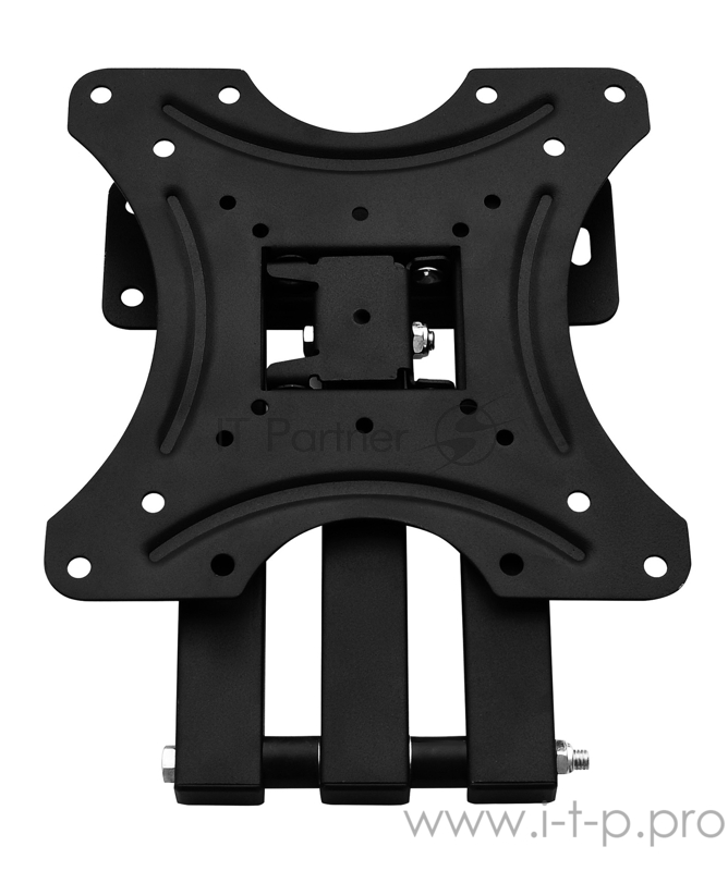 Кронштейн для телевизора Buro FL2 черный 15-29 макс.12кг настенный поворотно-выдвижной и наклонный