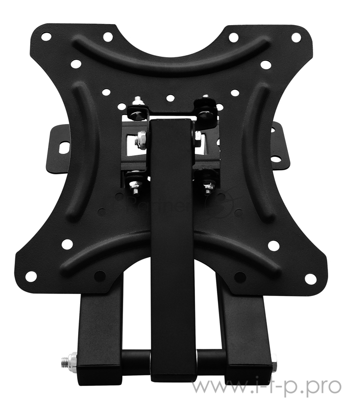 Кронштейн для телевизора Buro FL2 черный 15-29 макс.12кг настенный поворотно-выдвижной и наклонный