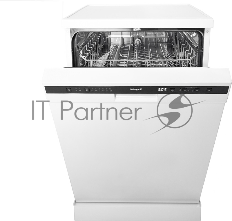 Посудомоечная машина Weissgauff DW 6016 D белый (полноразмерная)
