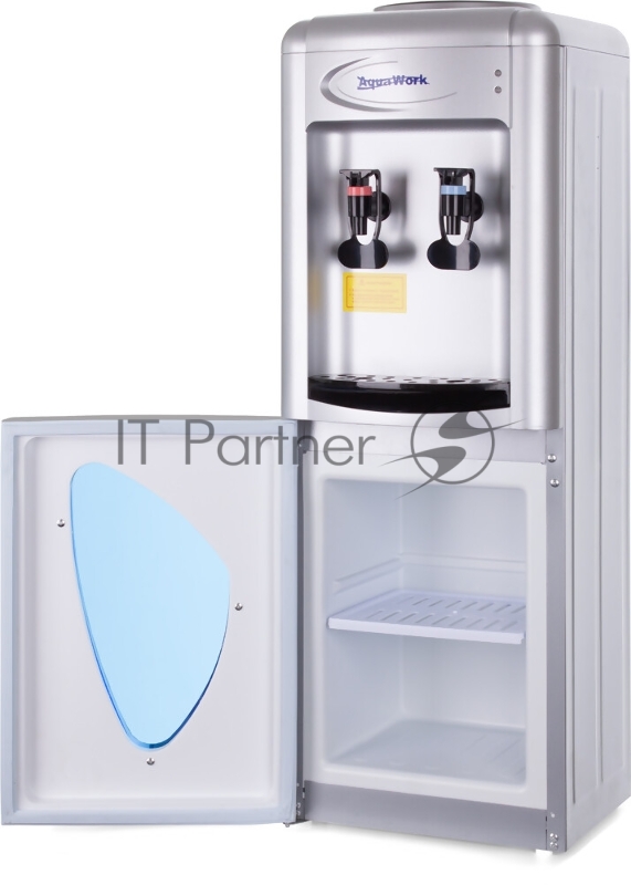 Кулер Aqua Work 0.7-LDR напольный электронный серебристый