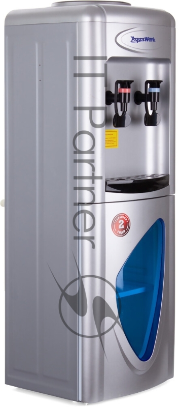 Кулер Aqua Work 0.7-LDR напольный электронный серебристый