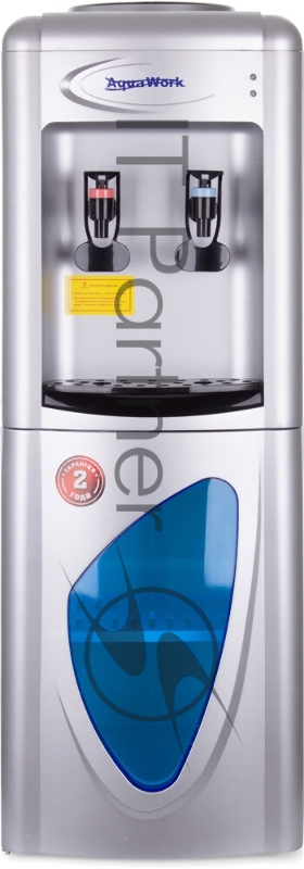 Кулер Aqua Work 0.7-LDR напольный электронный серебристый