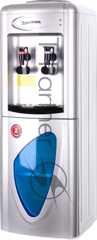 Кулер Aqua Work 0.7-LDR напольный электронный серебристый