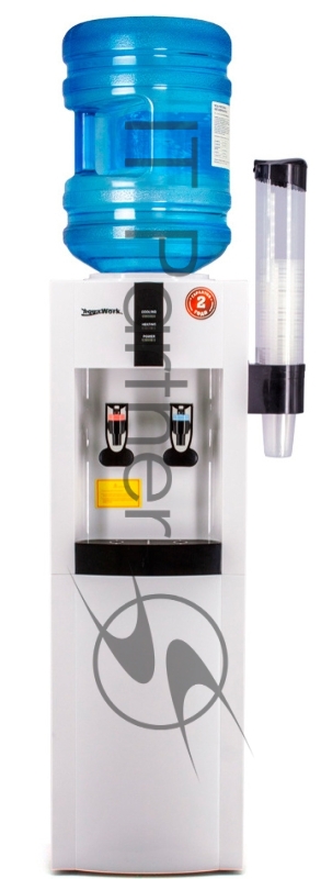 Кулер Aqua Work 16LD/ЕN напольный электронный белый