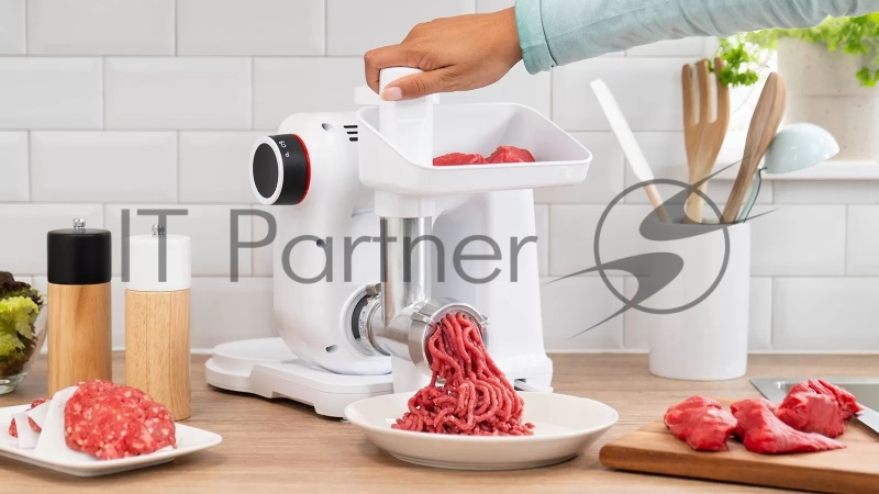 Насадка-мясорубка Bosch MUZS2FWW для кухонных комбайнов белый