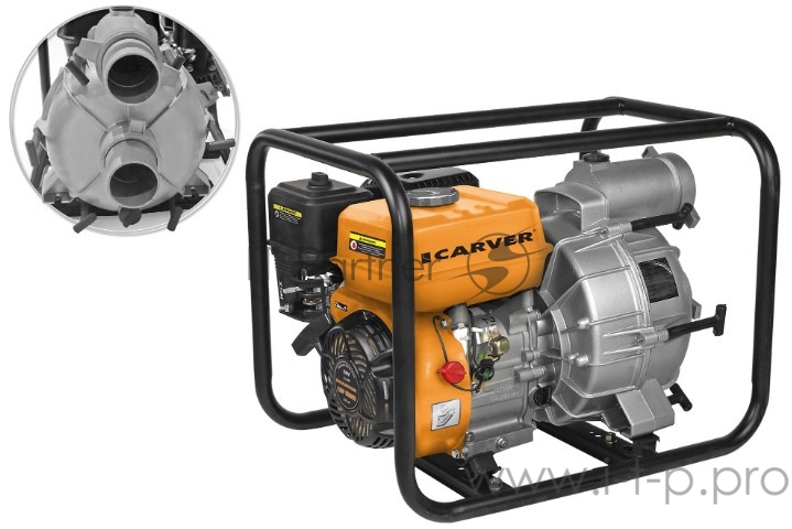 Мотопомпа Carver CGP 5580 D для загр.вод. (01.022.00005)