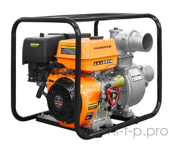 Мотопомпа Carver CGP 99100 E для сильнозагр.вод. (01.022.00009)