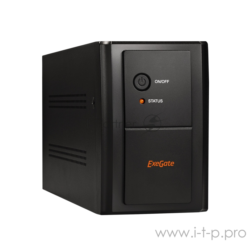 ИБП ExeGate EP285524RUS SpecialPro UNB-2200.LED.AVR.C13.RJ.USB <2200VA/1300W, LED, AVR, 6*IEC-C13, RJ45/11, USB, Black>