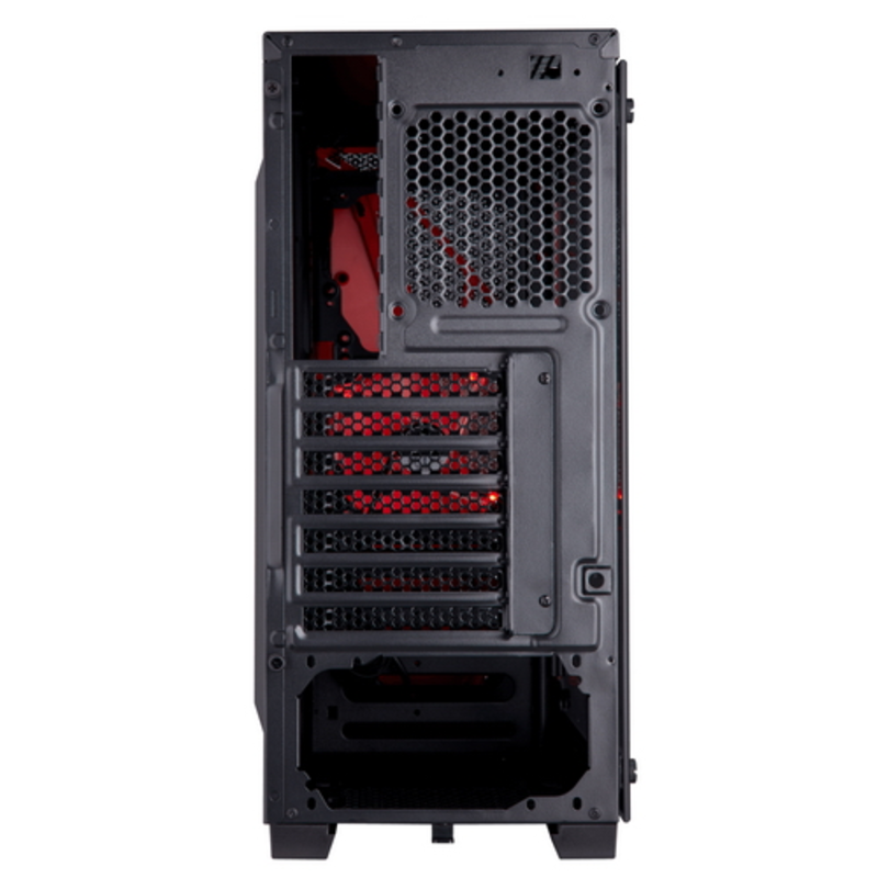 Корпус Miditower Corsair Carbide SPEC-04 CC-9011117-WW, ATX, черно-красный (без БП)