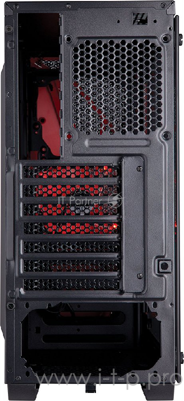 Корпус Miditower Corsair Carbide SPEC-04 CC-9011117-WW, ATX, черно-красный (без БП)