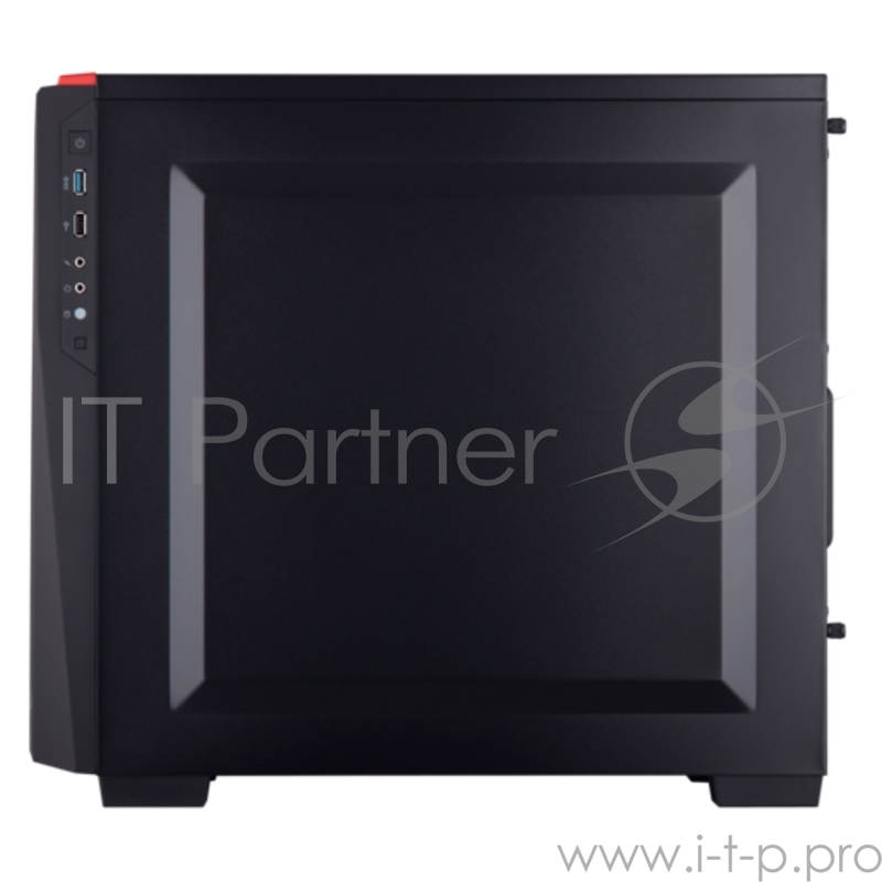Корпус Miditower Corsair Carbide SPEC-04 CC-9011117-WW, ATX, черно-красный (без БП)