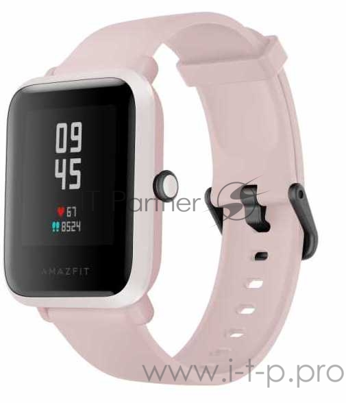 Смарт-часы Amazfit BIP S Lite 1.28 TFT розовый