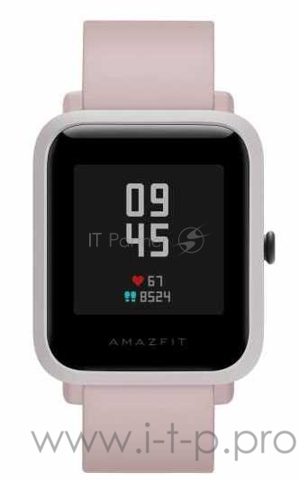 Смарт-часы Amazfit BIP S Lite 1.28 TFT розовый