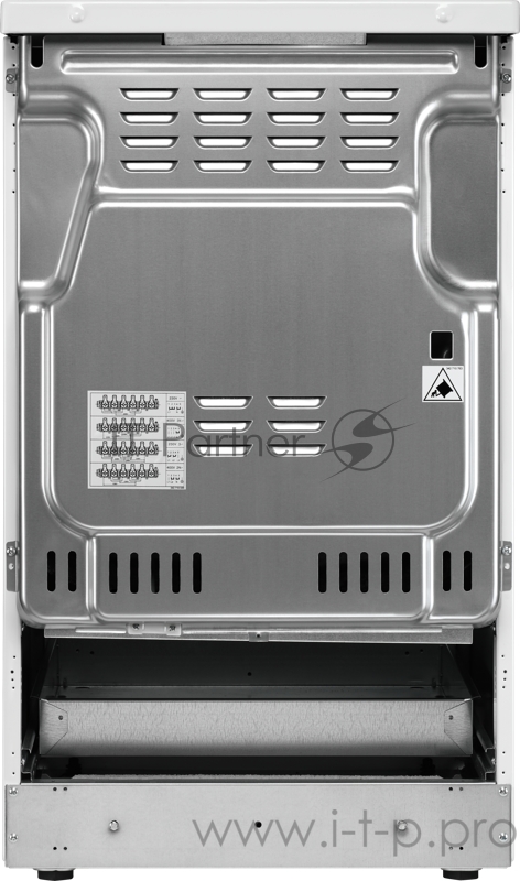 Электрическая плита ELECTROLUX Электрическая плита ELECTROLUX/ Электрическая плита со стеклокерамикой, 50см шириной, белого цвета, мультифункциональная электрическая духовка с паром SteamBake, электрический гриль, электронное управление с отключением