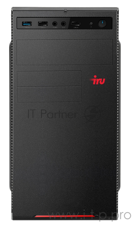 ПК IRU Home 223 MT Ryzen 3 PRO 3200G (3.6)/16Gb/SSD240Gb/Vega 8/Free DOS/GbitEth/400W/черный